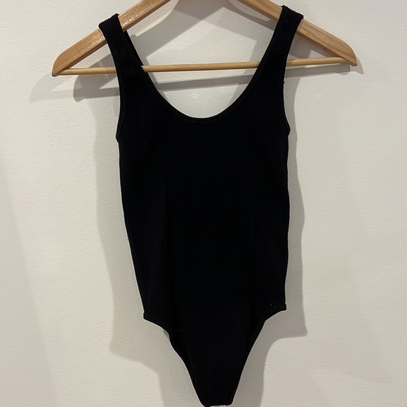 Zara black seamless thong bodysuit - Picture 6 of 6